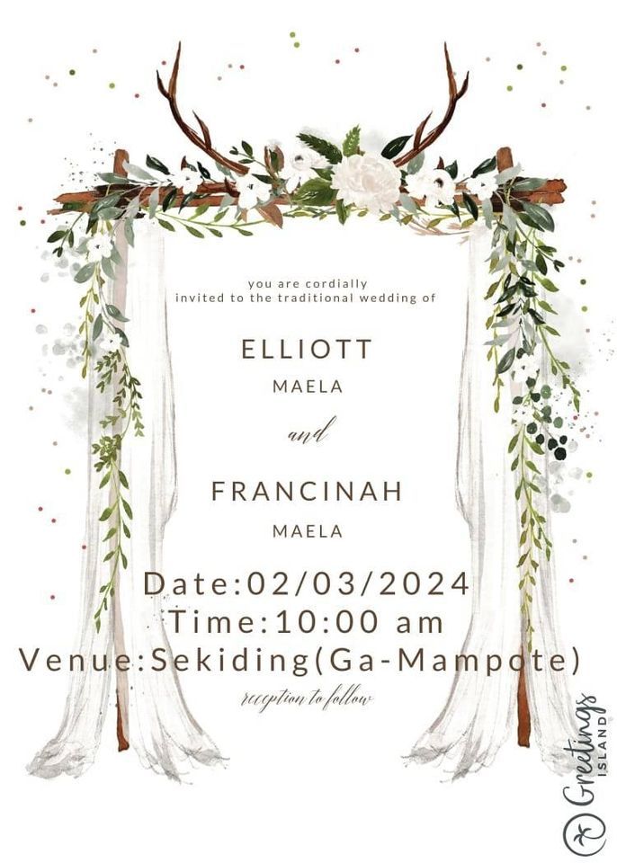 Traditional wedding of Elliott and francinah Maela , Addney, Limpopo
