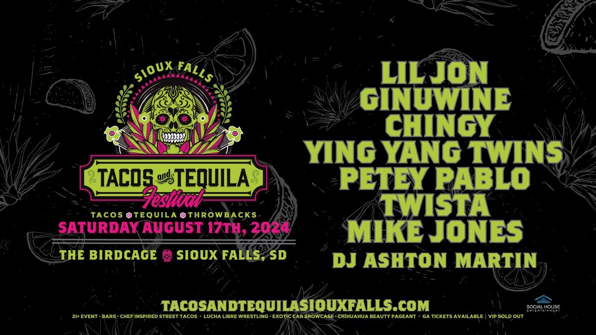 Tacos and Tequila Festival Sioux Falls at The Birdcage, 14 June | Event in Sioux Falls | AllEvents