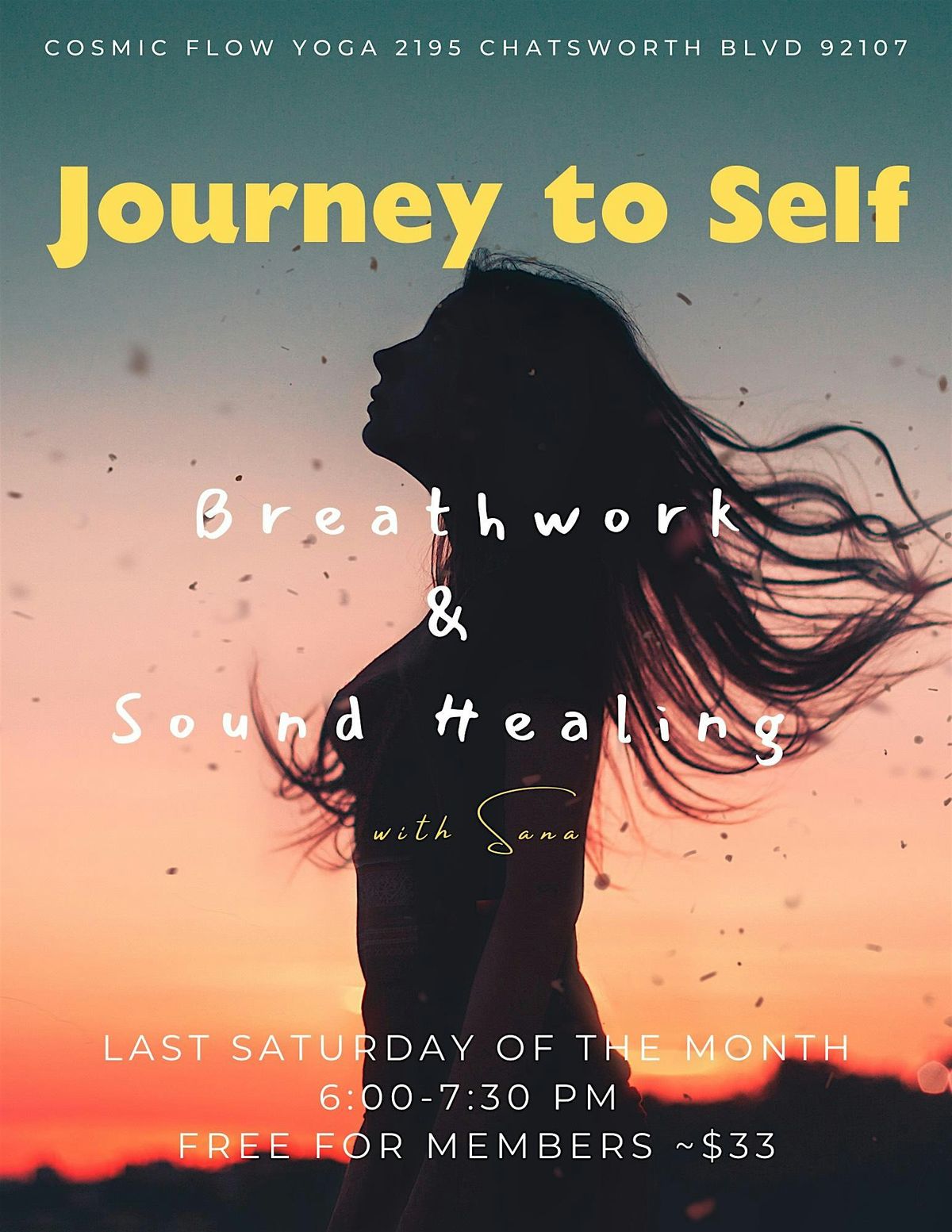 Journey to Self- Breathwork & Sound Healing, 29 November | Event in San Diego | AllEvents