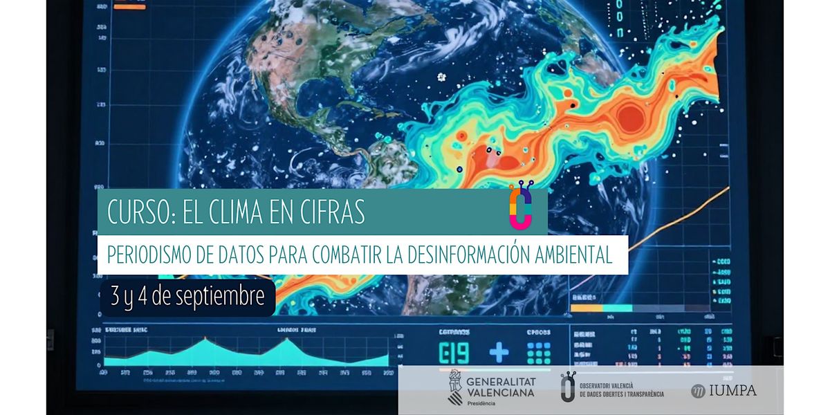 Curso sobre periodismo de datos aplicado a la cobertura climática