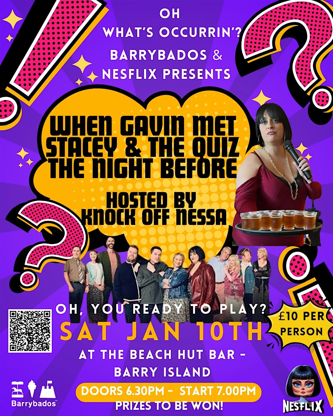 When Gavin Met Stacey, & The Quiz The Night Before