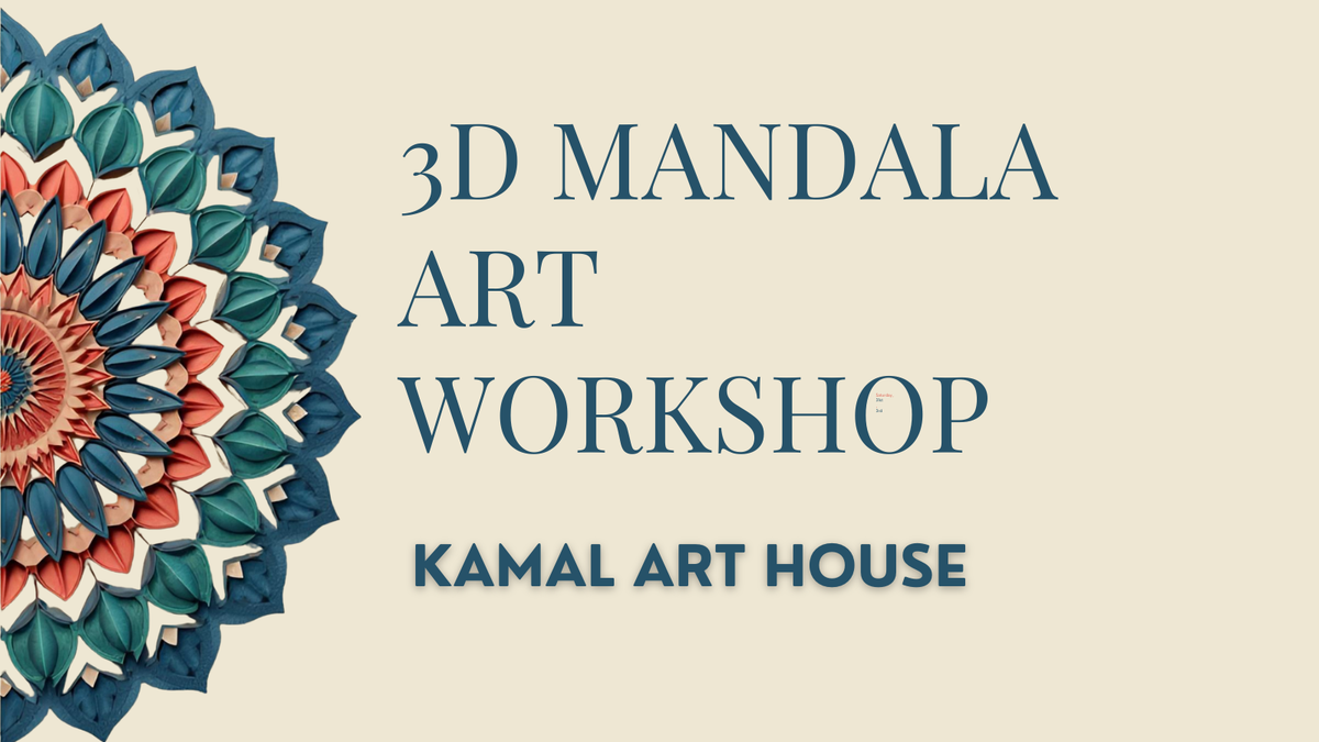 3D Mandala Art Workshop - Kamal Art House, 20 December | Event in Bhiwadi | AllEvents