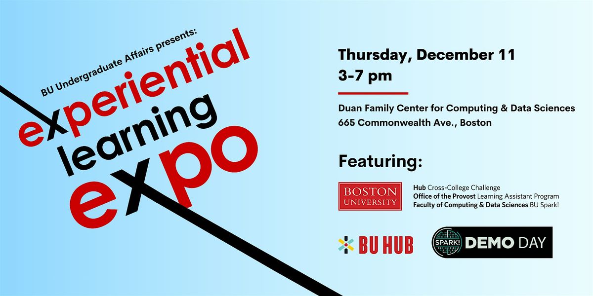 Experiential Learning Expo, 11 December | Event in Boston | AllEvents