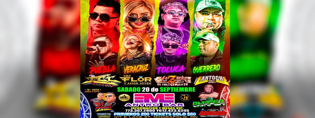 ICC, FLOR Y AMOR JOVEN & MAS EN MINNEAPOLIS, 20 September | Event in Minneapolis | AllEvents