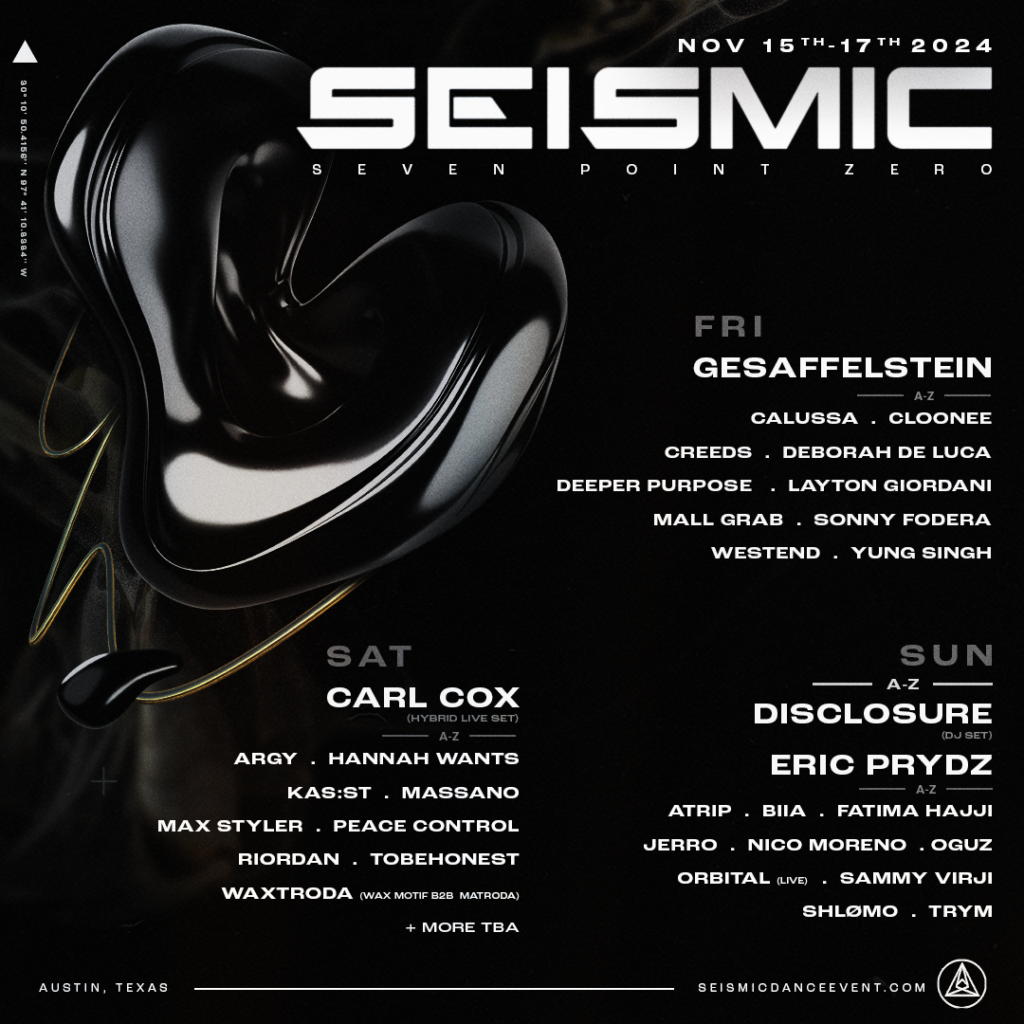 2025 Seismic Spring Dance Event - 2 Day Pass at The Concourse Project | Event in Austin | AllEvents