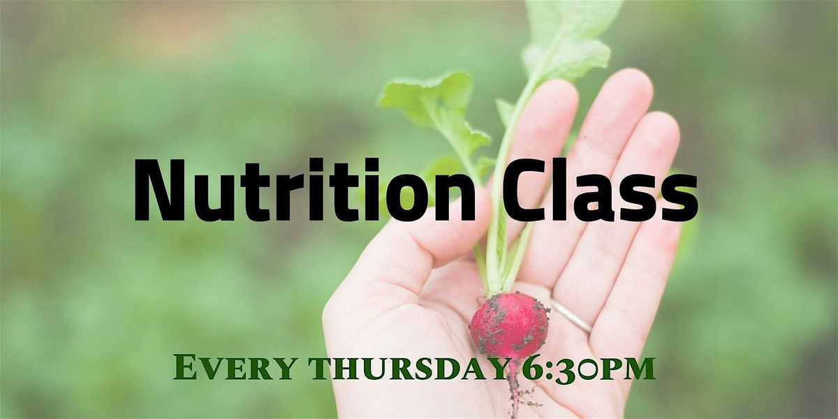 Foundations of Better Health:  Nutrition Class, 11 December | Event in Katy | AllEvents
