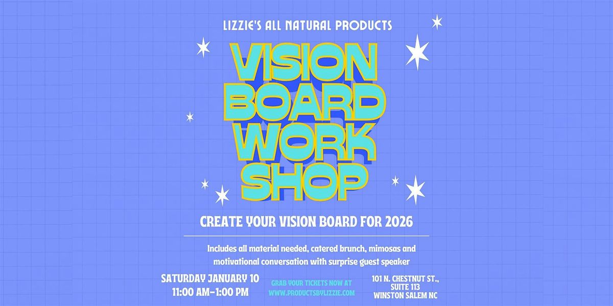 Vision Board Workshop & Brunch, 10 January | Event in Winston-Salem | AllEvents