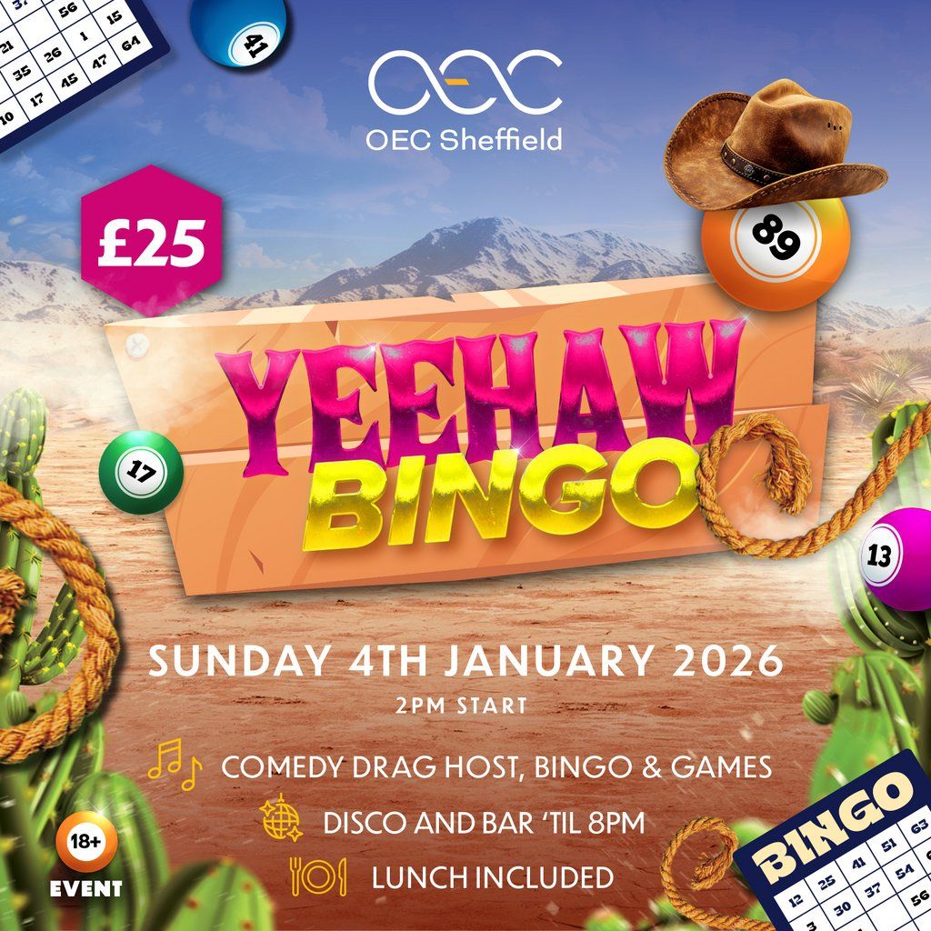 Yeehaw Bingo, 4 January | Event in Sheffield | AllEvents