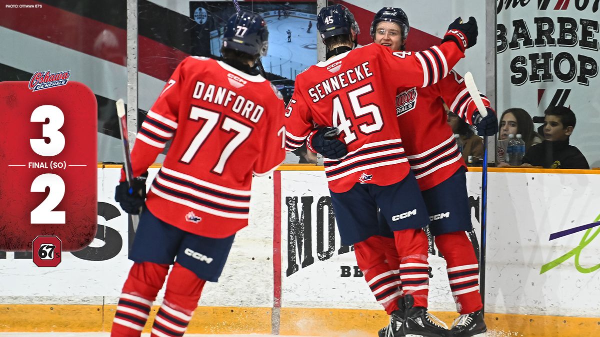 Oshawa Generals vs. Ottawa 67s, 11 December | Event in Oshawa | AllEvents