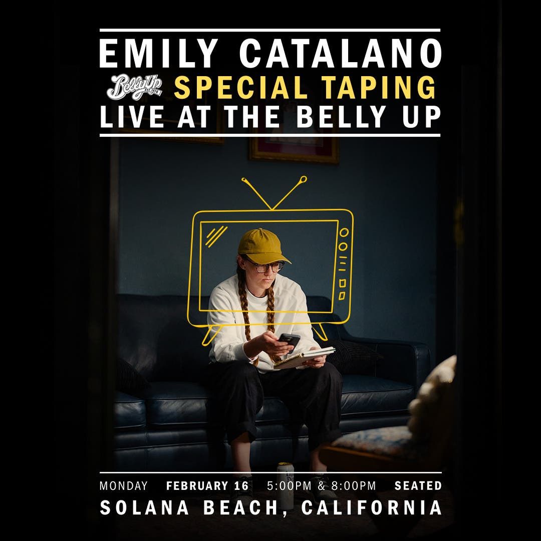 Emily Catalano - Special Taping at Belly Up Tavern, 16 February | Event in Solana Beach | AllEvents
