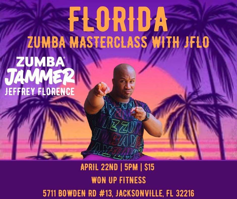 Zumba Masterclass with JFlo Florida, Won Up Fitness, Jacksonville, 22