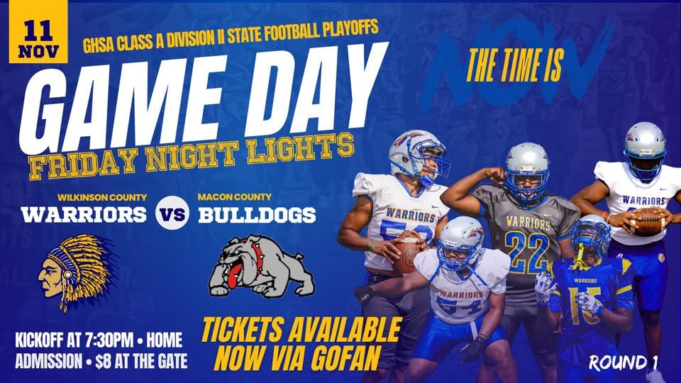 WCHS vs Macon Co. [GHSA State Playoffs], Irwinton, November 11