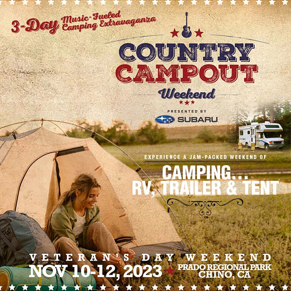 Country Campout Weekend , Prado Regional Park, Chino, November 10 to