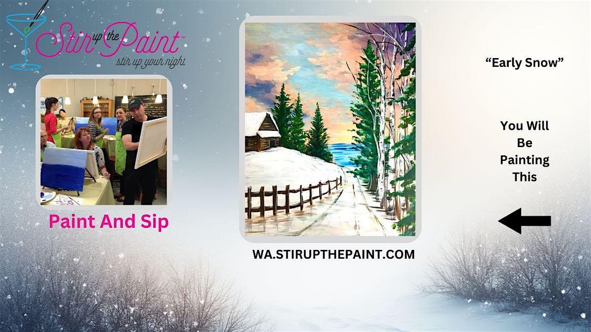 Seattle Paint and Sip, Paint Party, Paint Night  With Stir Up The Paint, 30 November | Event in Seattle | AllEvents
