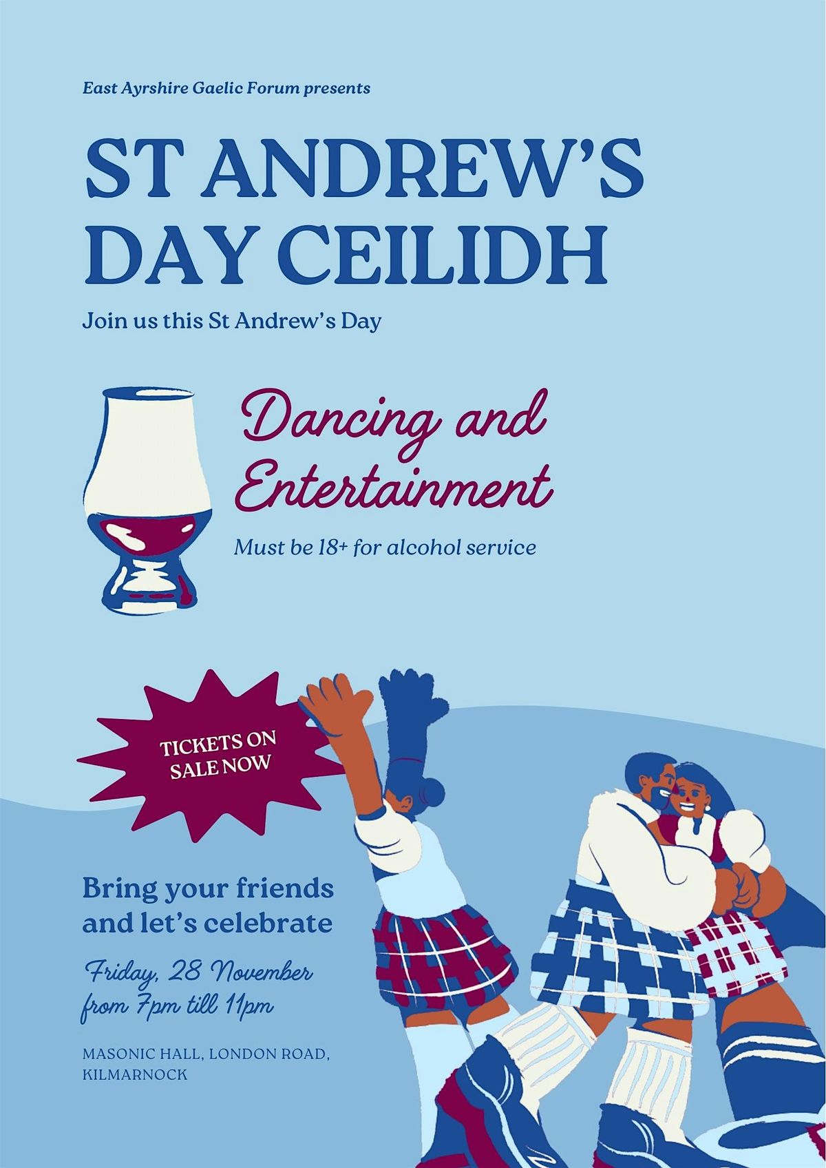 St Andrews Day Ceilidh | Event in Kilmarnock | AllEvents