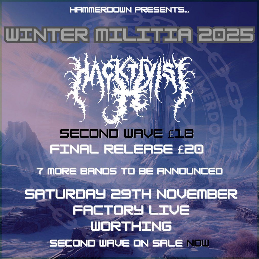 Hammerdown Militia: Rock & Metal Fest, 29 November | Event in Worthing | AllEvents