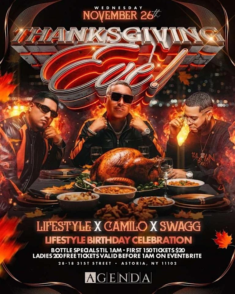 NYC Events Guide: Agenda Astoria Thanksgiving Eve 2025 Tickets | Event in Queens | AllEvents