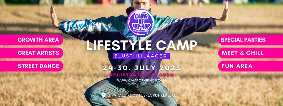 Camp of Hip-Hop Lifestyle Camp 2023, 24 July | Event in Tapa | AllEvents.in