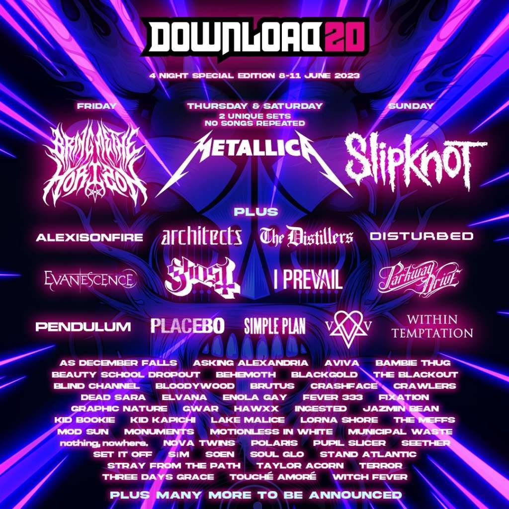 Download Festival 2025 - Weekend Arena NON Camping Tickets, 13 June | Event in Derby | AllEvents