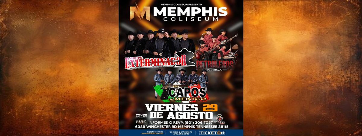 GRUPO EXTERMINADOR & MÁS, 29 August | Event in Memphis | AllEvents