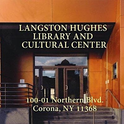 Langston Hughes Library logo