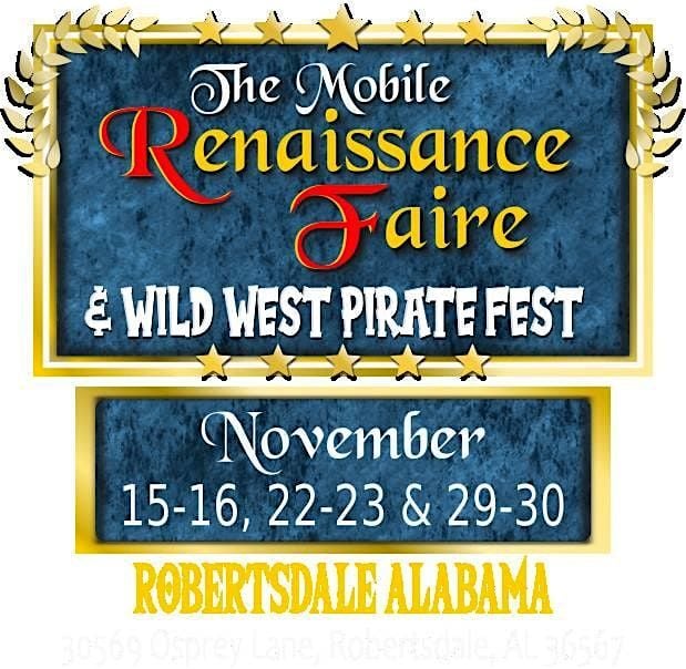 Mobile Renaissance Faire(Fall) | Event in ROBERTSDALE | AllEvents