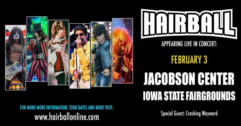 Hairball ROCKS Des Moines, IA!, Jacobson Building/ Iowa State