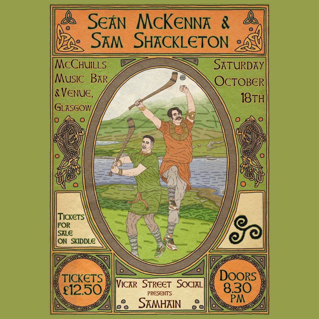 VSS Vol. 6 | Seán McKenna & Sam Shackleton | Event in Glasgow | AllEvents