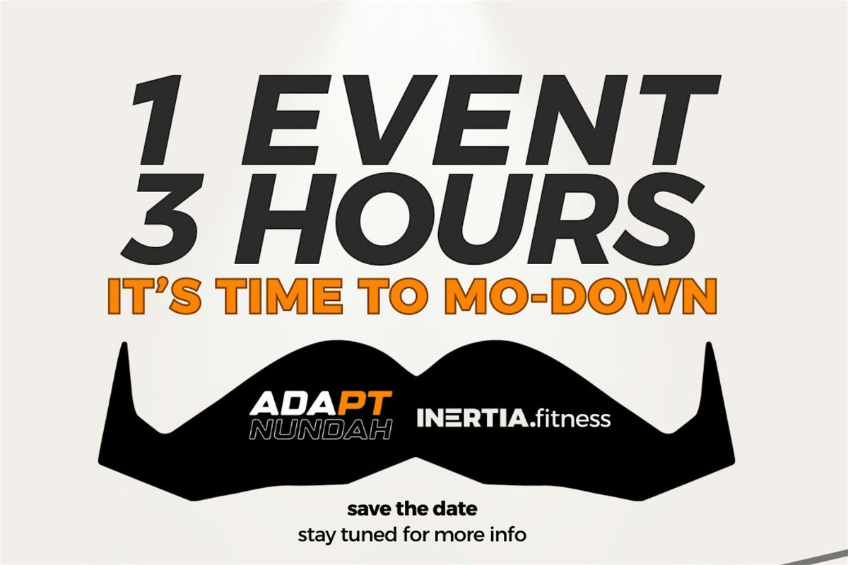 Mo-Down: A Fundraising Fitness Event by ADAPT & Inertia, 22 November | Event in West End | AllEvents