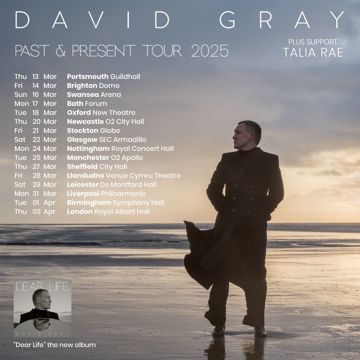 David Gray London Tickets, 9 May | Event in London | AllEvents