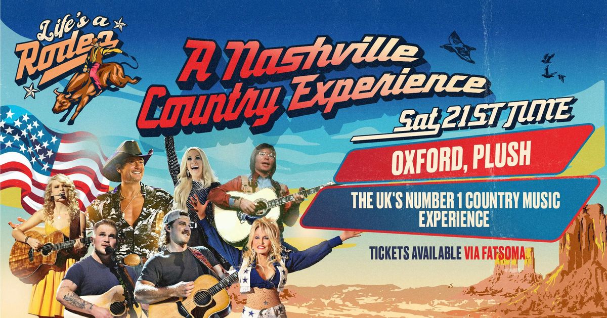 Oxford: A Nashville Country Music Experience 🇺🇸, 21 June | Event in Oxford | AllEvents