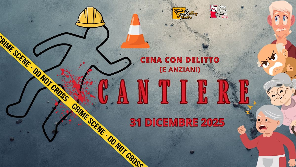 CANTIERE - apericena e delitto, 31 December | Event in Torino | AllEvents