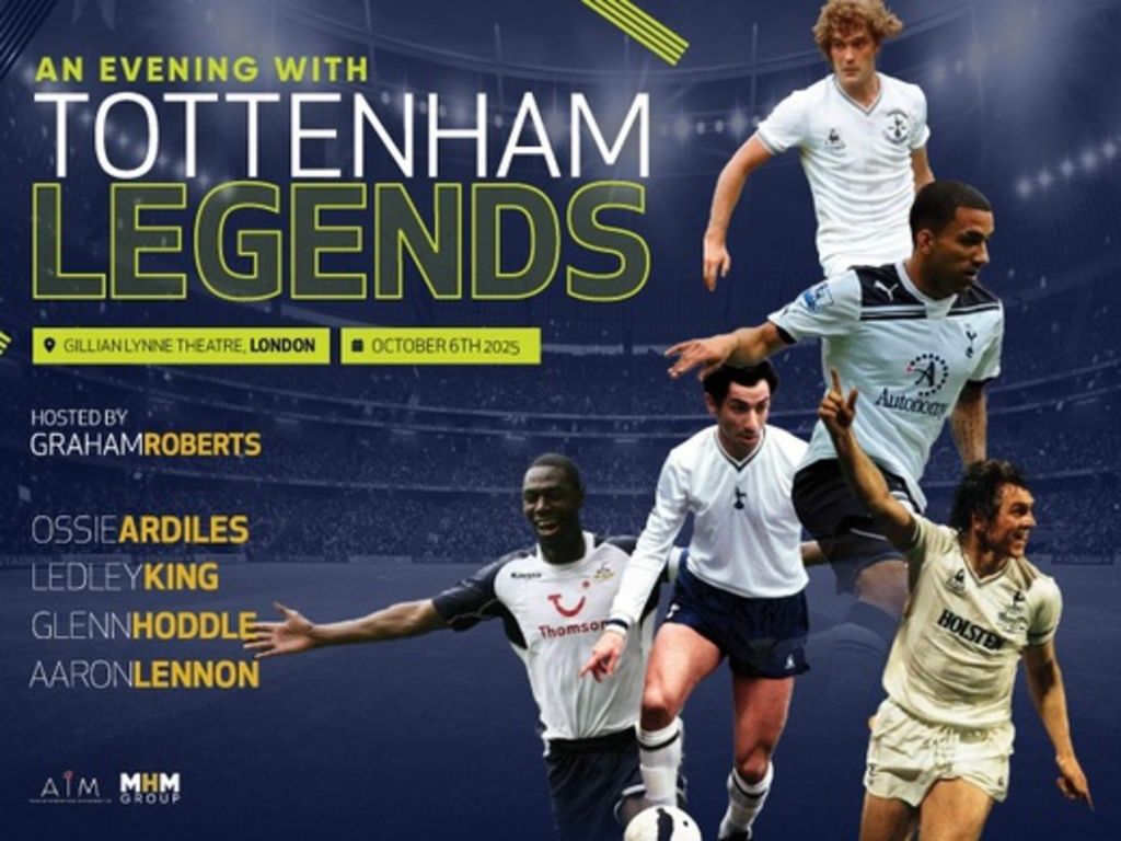 An Evening With Tottenham Legends, 6 October | Event in London | AllEvents