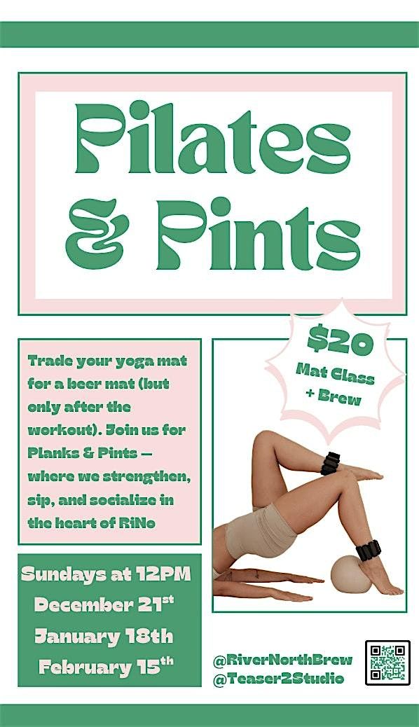 Pilates & Pints, 21 December | Event in Denver | AllEvents