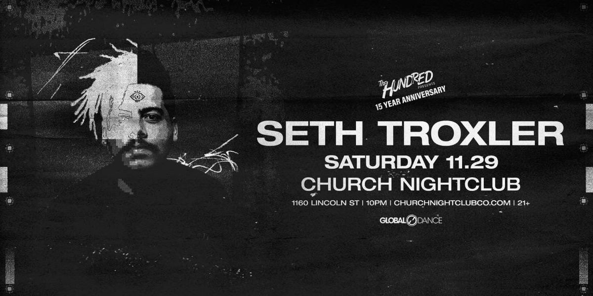 Seth Troxler at Jolene Sound Room, 31 December | Event in Miami | AllEvents