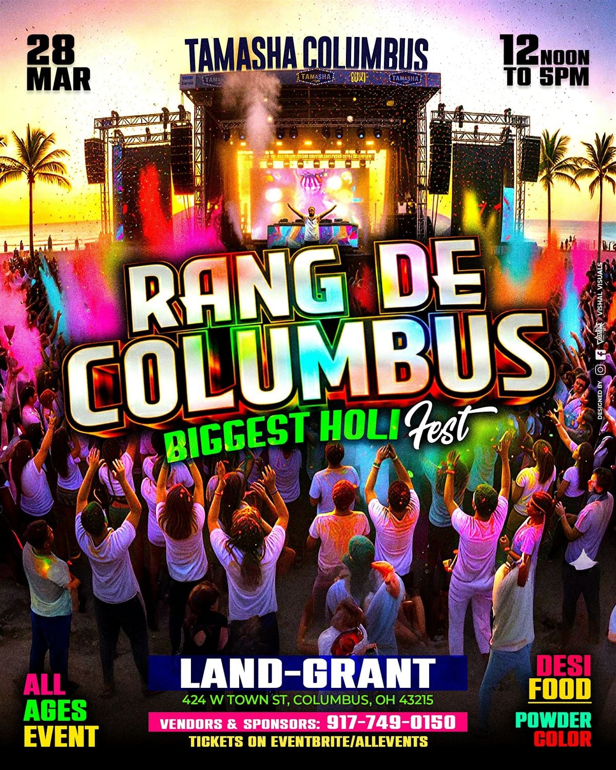 RANG DE COLUMBUS- HOLI COLOR FEST 2026