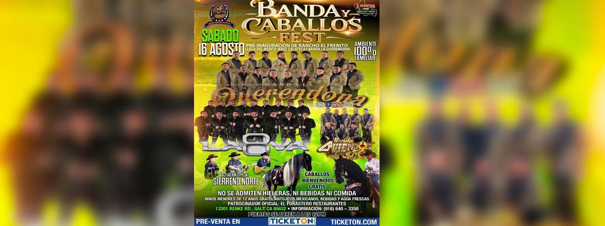 BANDA LA QUERENDONA, LA 8VA & MAS  | Event in Galt | AllEvents