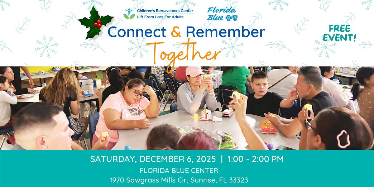 Connect & Remember Together at Florida Blue Center | Event in Sunrise | AllEvents