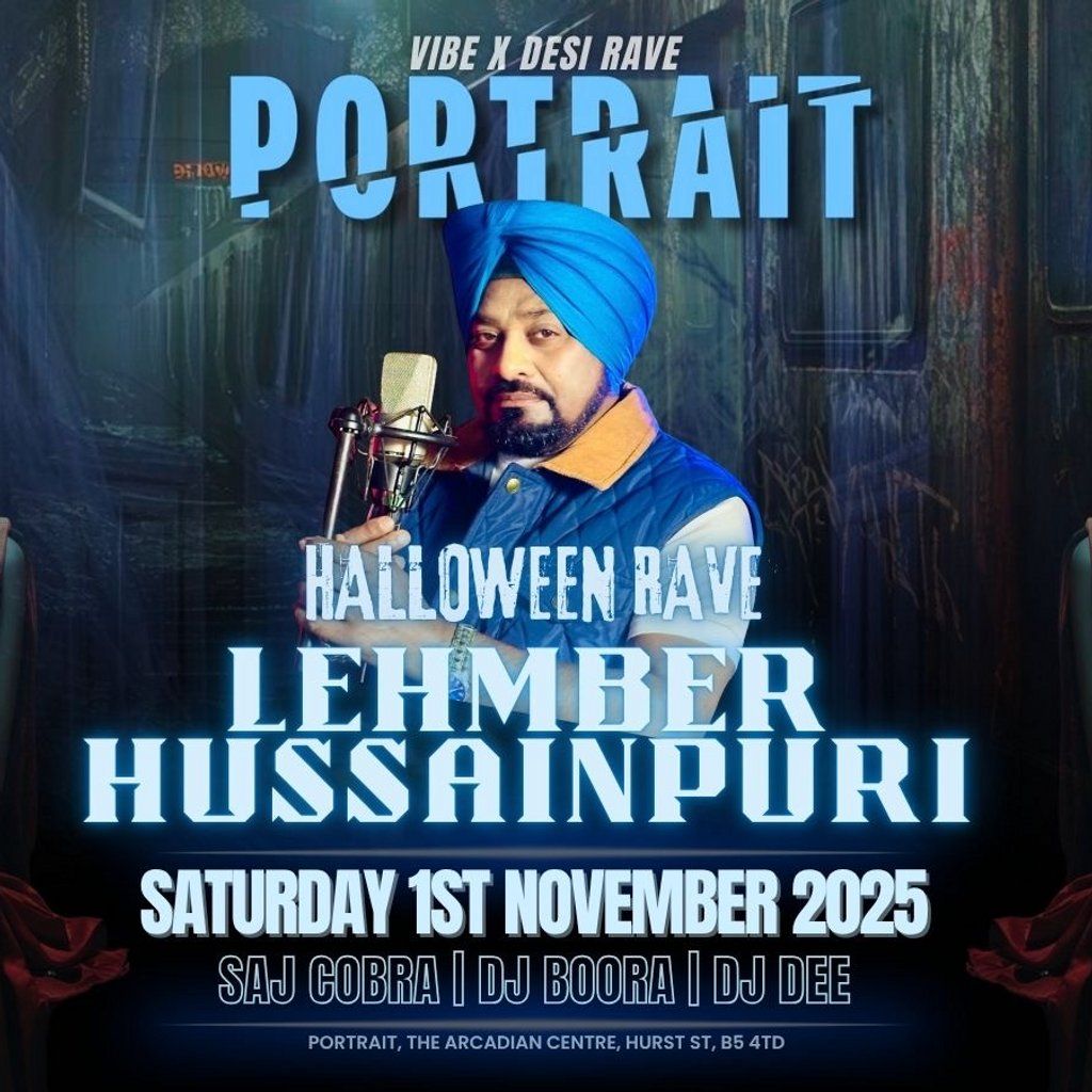 Lembher Hussainpuri live at Portrait | Event in Birmingham | AllEvents