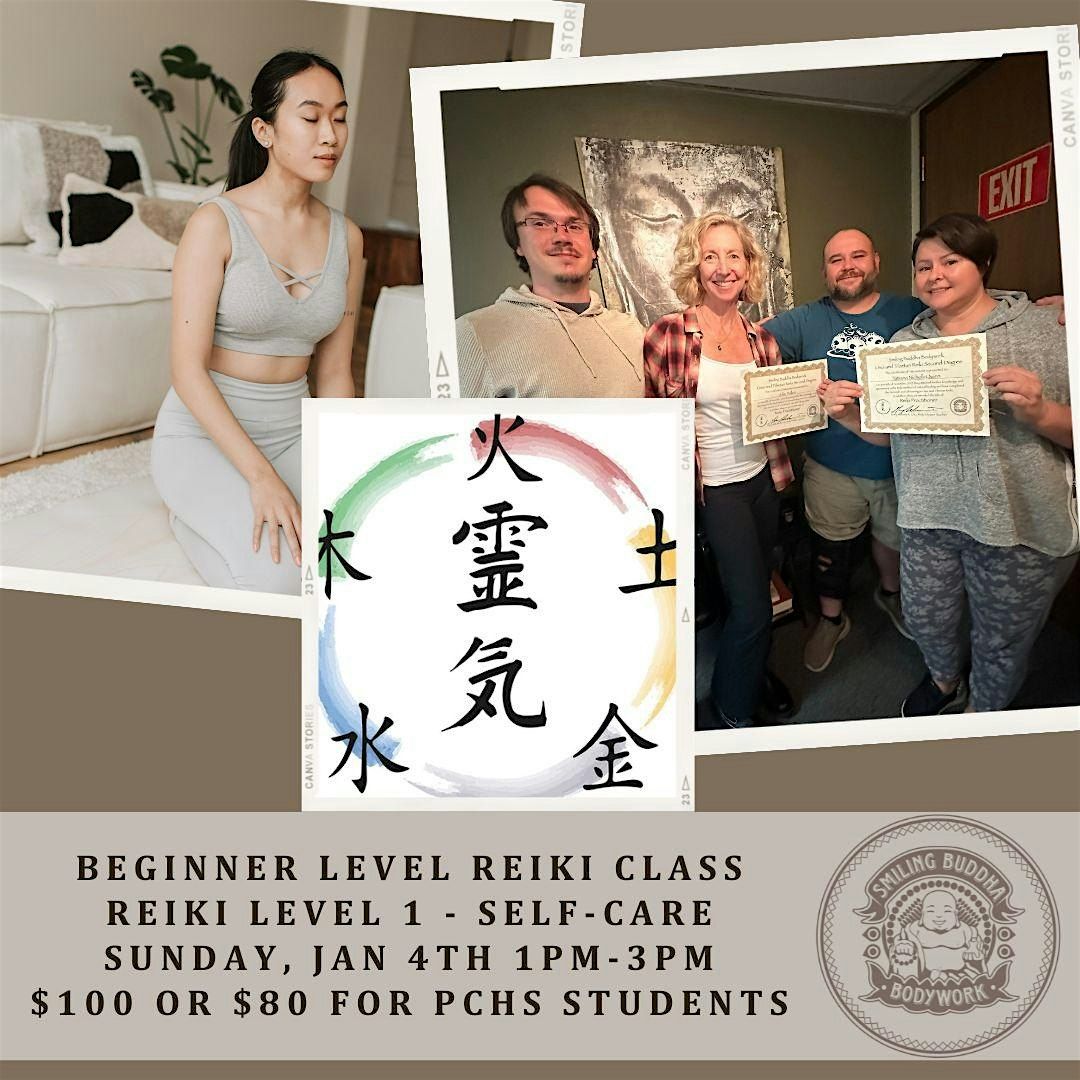 Reiki Level 1 -  Beginner Level Reiki Class - Self Care, 4 January | Event in San Diego | AllEvents