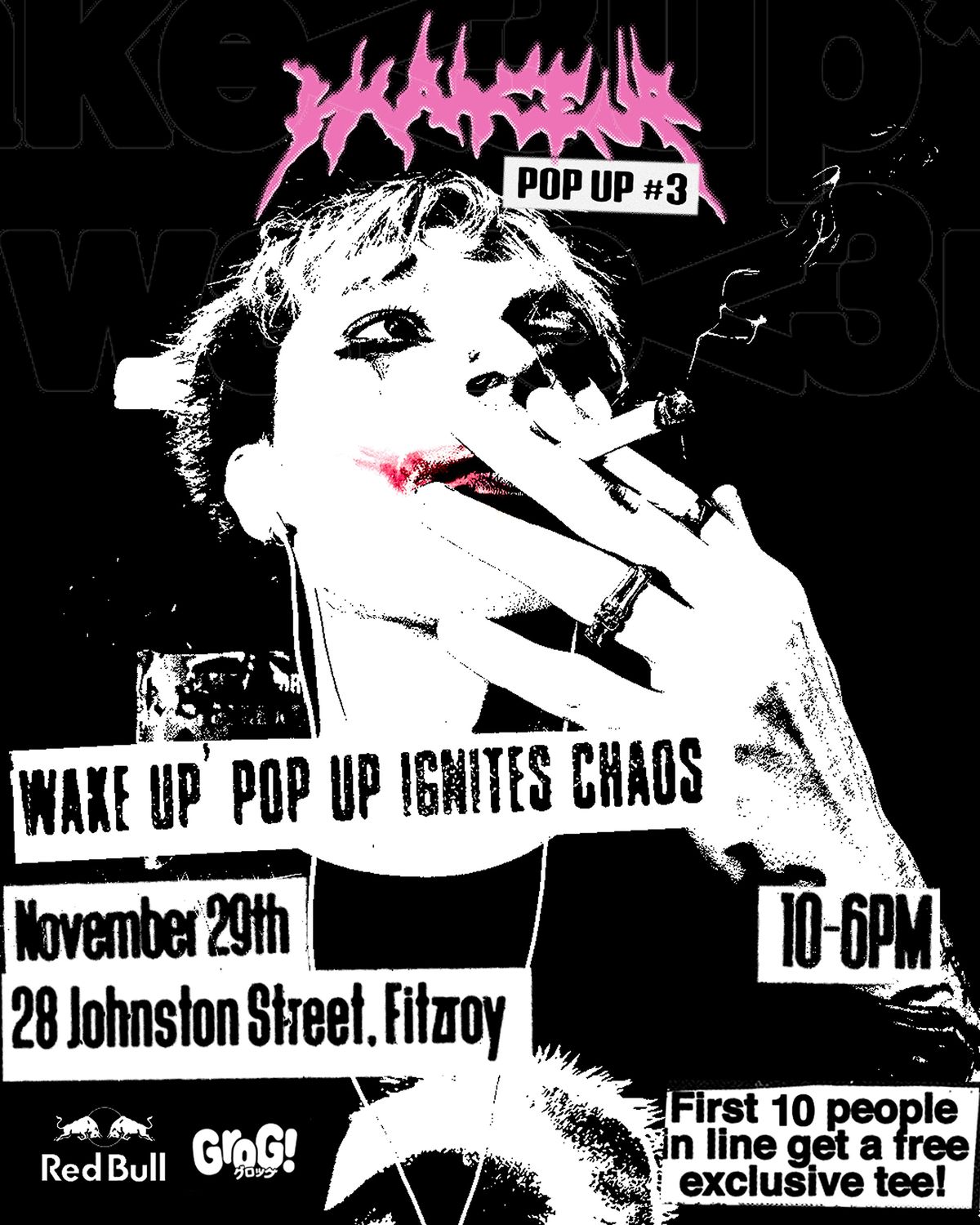wakeup pop up #3, 29 November | Event in Fitzroy | AllEvents