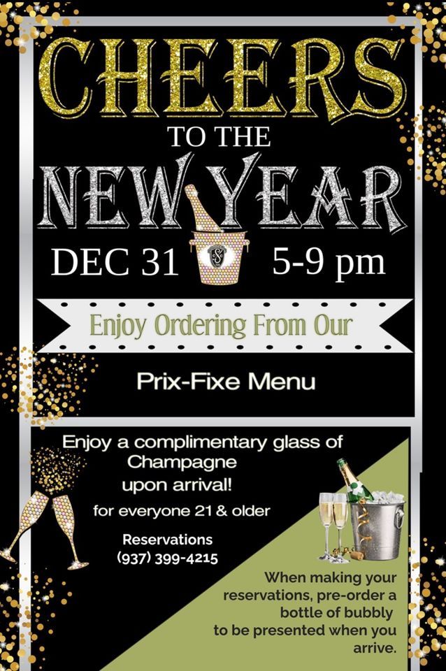 NEW YEARS EVE AT THE SCC, 2315 Signal Hill Rd, Springfield, OH, 31