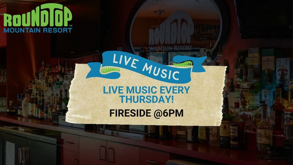 Fireside Live Music Series Featuring Marshall Stone, Roundtop