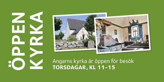 Öppen kyrka i Angarn, Angarns kyrka, Vallentuna, June 10 2021 