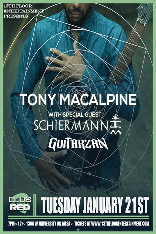 Tony Macalpine At Tickets Finden Mesa