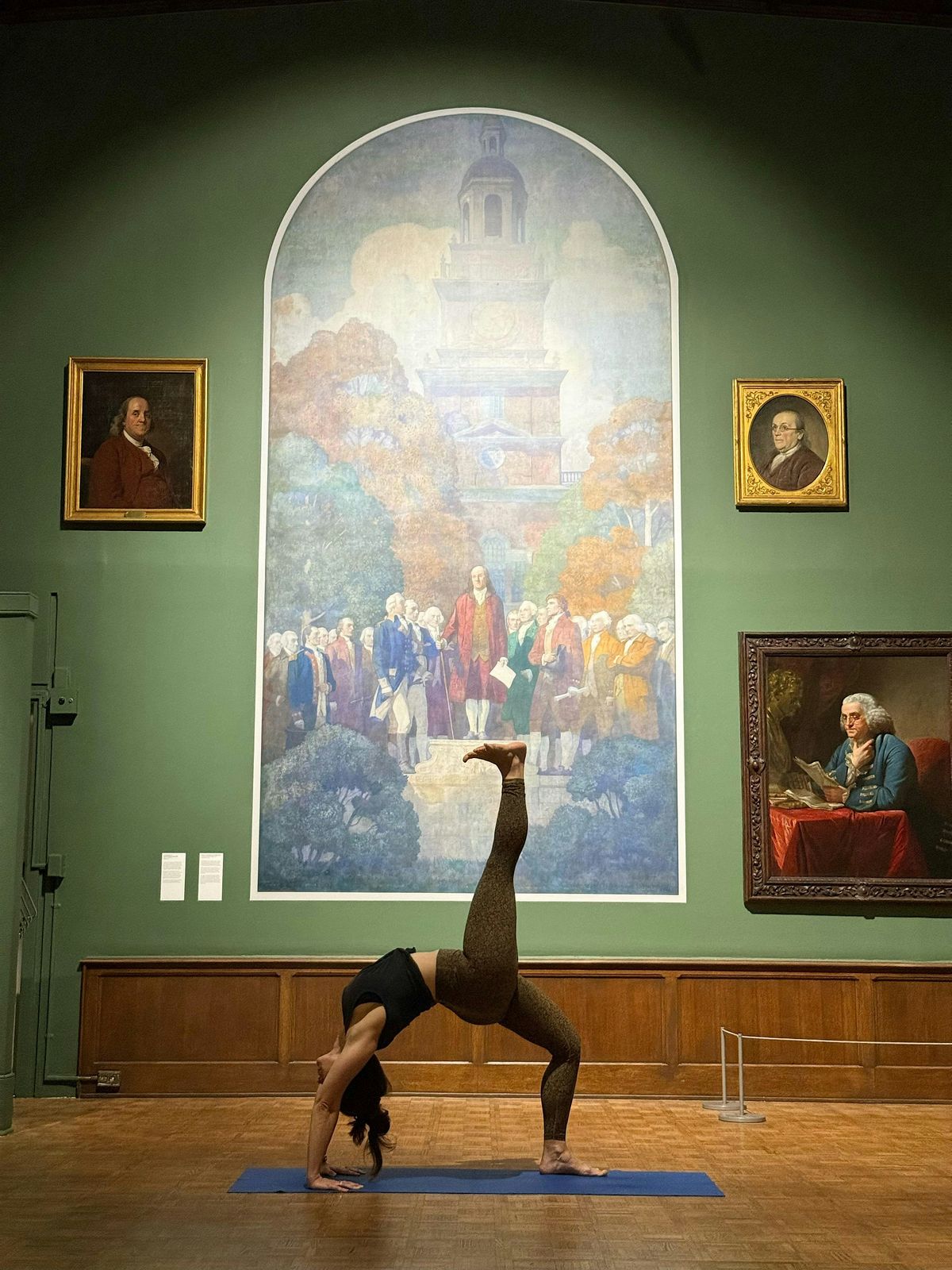 Yoga in the Gallery, Arthur Ross Gallery, University of Pennsylvania ...