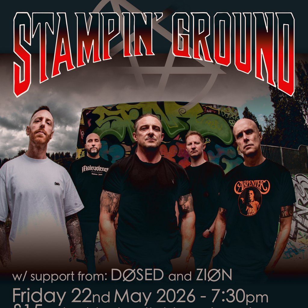 STAMPIN GROUND at Black Cat, Bridgend, 22 May | Event in Pontypridd | AllEvents