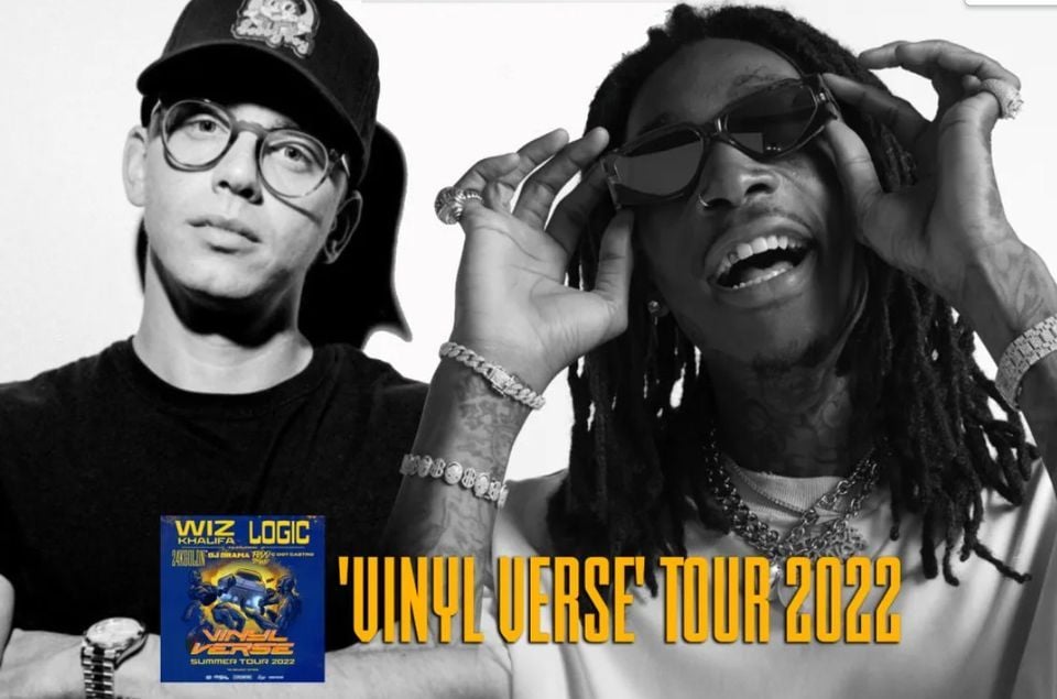 Wiz Khalifa and Logic Vinyl Verse Tour 2022, August 23 to August 24