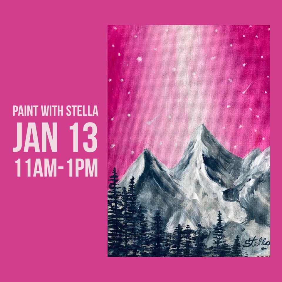 Paint with Stella, Arts in Bartlett, January 13 2024 AllEvents.in