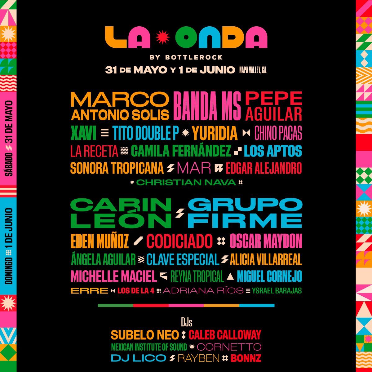 La Onda - Sunday, 31 May | Event in Napa | AllEvents